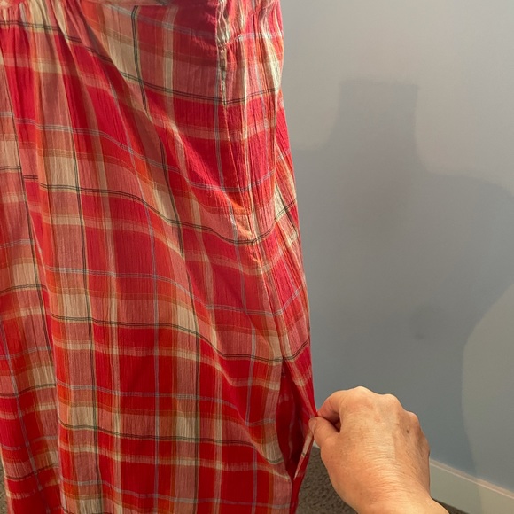 James Perse Summer Plaid Dress - Picture 4 of 9